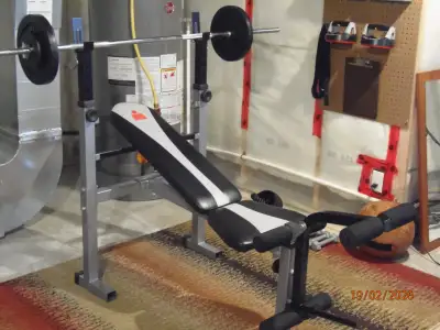 Weight Bench & Weights For sale, View more