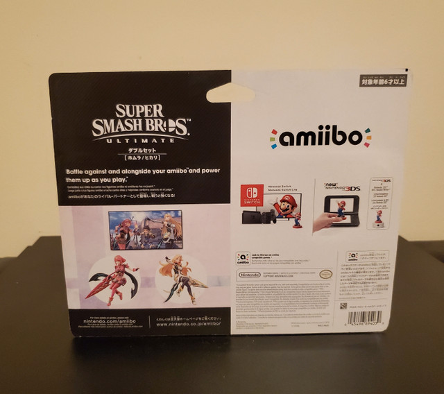 Pyra & Mythra Amiibo 2-Pack. Xenoblade Smash Bros in Other in Mississauga / Peel Region - Image 2