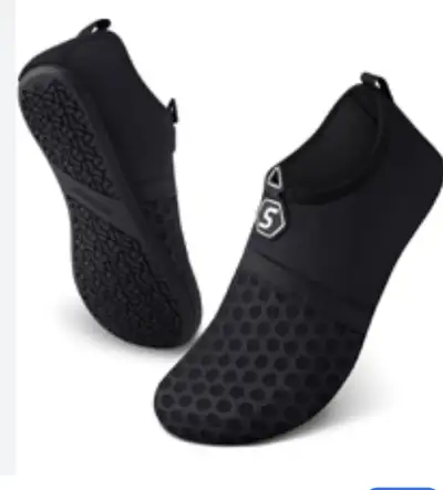 SEEKWAY Womens and Mens Water Shoes Barefoot Quick-Dry Aqua Socks Slip-on for Outdoor Beach Swim Yog...