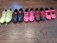 Various Kids Soccer cleats