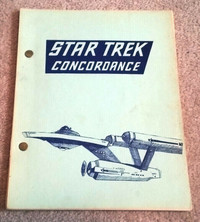 Concord Star Trek Concordance of People, Places & Things Kirk