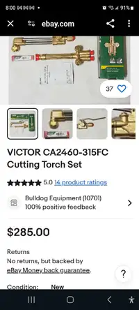 Victor cutting torch 