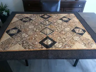 New handmade quilt. Approx. 40x50", View more