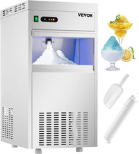 VEVOR Snowflake Ice Maker Commercial Ice Machine Countertop