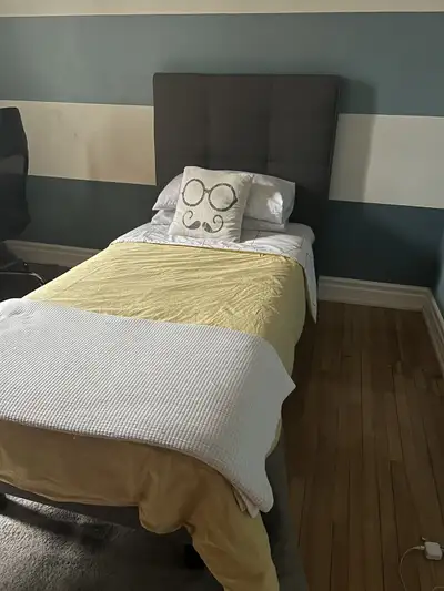 Modern Upholstered Bed Frame (Twin XL), View more