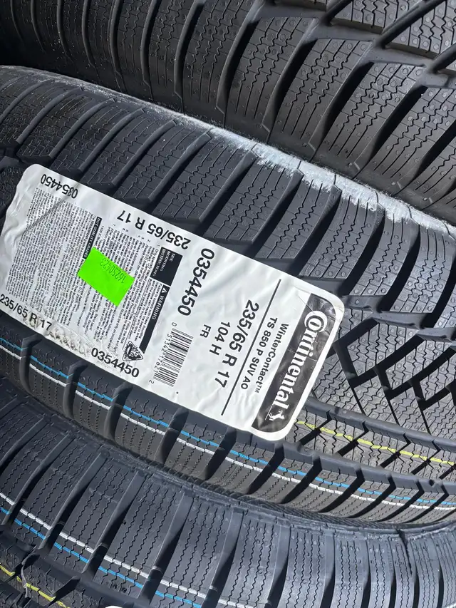 NEW 235/65/R17 Continental Snows– Santa Fe/Odyssey/Sorento/ Edge in Tires & Rims in Oakville / Halton Region - Image 4