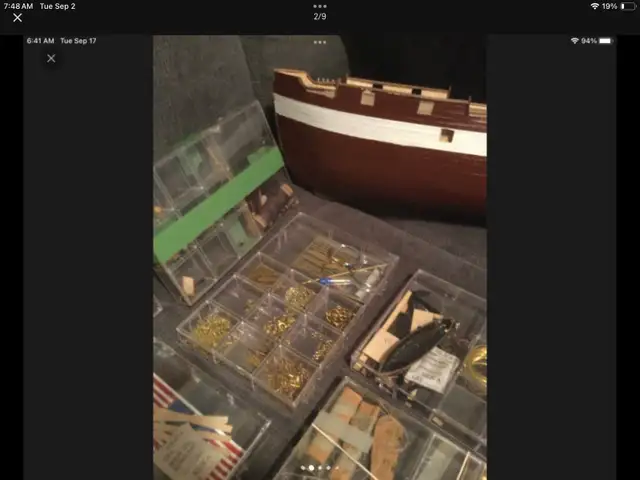 Wooden HMS Boat in Hobbies & Crafts in Edmonton - Image 3