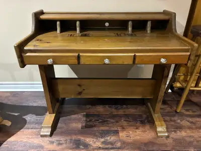 Wooden desk, View more
