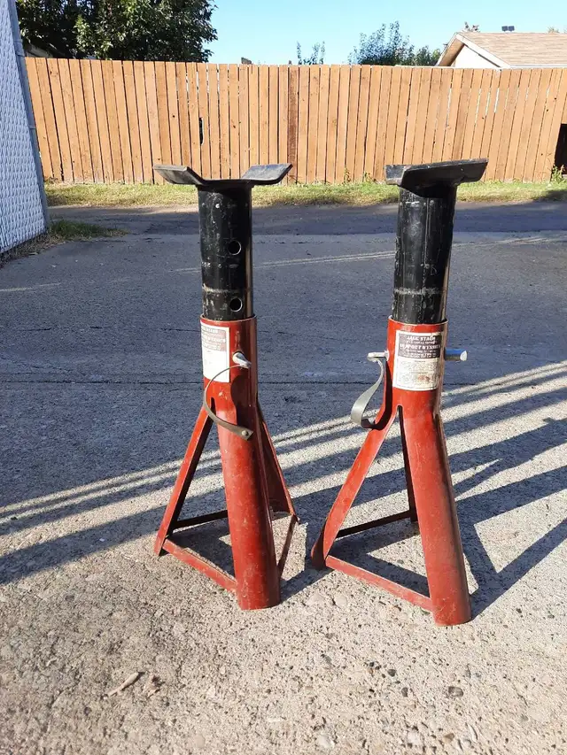 Axle Stands 1-1/2 Ton