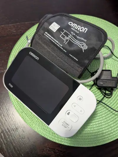Omron blood pressure monitor , View more