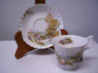 Vintage Royal Albert Footed Unnamed Cup& Saucer