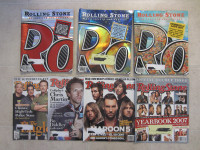 Rolling Stone Magazine 3 40th Anniversary Issues 2007 Plus 4