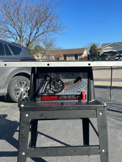 Table Saw - 10” Skill Saw with table, View more