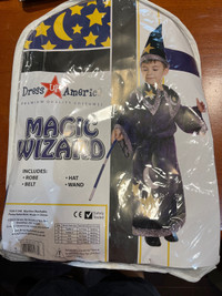 Wizard Halloween costume medium 8-10