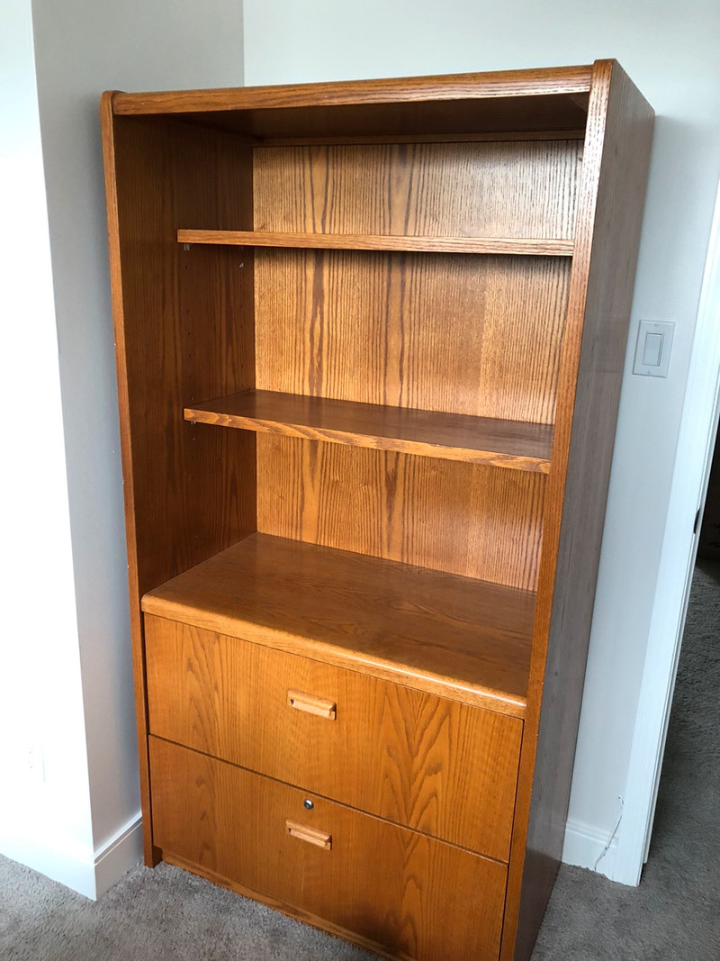 Bookcase as part of office suite Bookcases & Shelving Units
