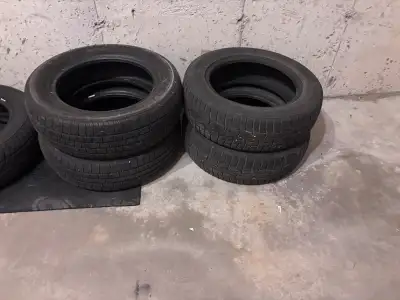 Used tires winter & all season. 175/65R14 175 mm 14 in Price is negotiable, sold as group or separat...