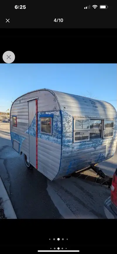 All rare models boler Shasta Scotty orbit voyager citation boles areo etc etc 10’ all tow gd gd tire...