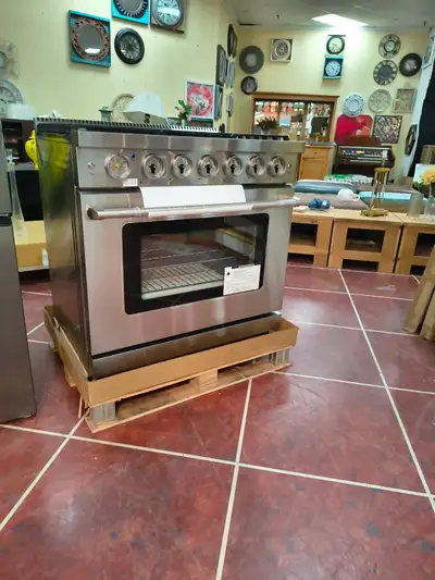 6 burner gas stove, oven, View more