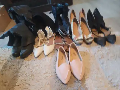 Lot of size 8-9 Women's Shoes, View more