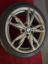 Bmw mags with sports tire