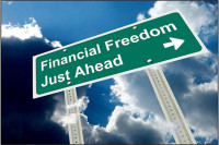 Second income to financial freedom