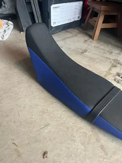 New seat off a Yamaha wr250r dirt bike. Reasonable offers accepted.