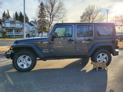 2017 Jeep Wrangler Unlimited Sport- 6 Speed