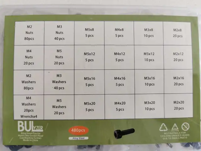 Bulyzer Alloy Steel Screws