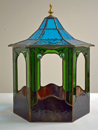 Handmade Stained Glass Gazebo