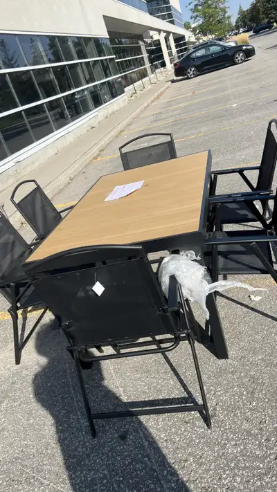 brand new 7pc patio dining set, View more