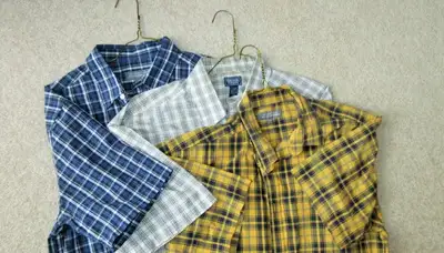 DENVER HAYES … Short Sleeve Men’s SHIRTS… Size L, View more