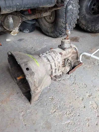 NV3500 transmission from a Jeep TJ. Shifting fine when removed, no grinding, all gears work. $400. C...