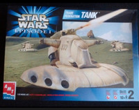 1999 Star Wars Episode 1 TRADE FEDERATION TANK MODEL KIT 