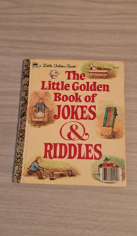 The Little Golden Book of Jokes & Riddles