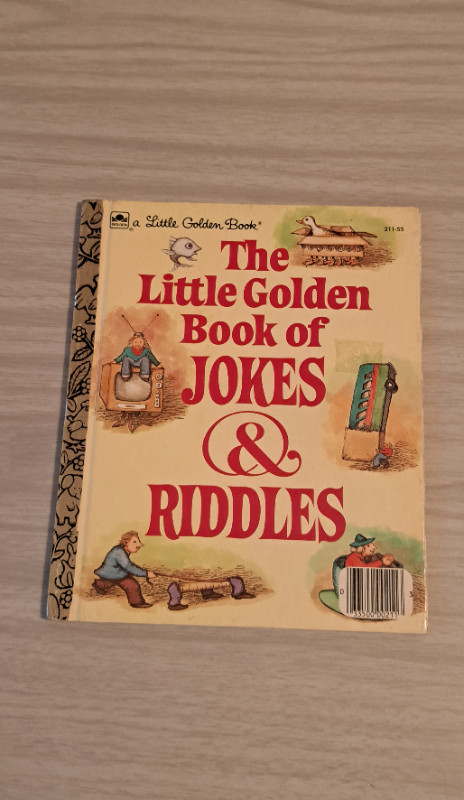 The Little Golden Book of Jokes & Riddles in Children & Young Adult in Windsor Region