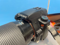 Sony A37 camera and lenses
