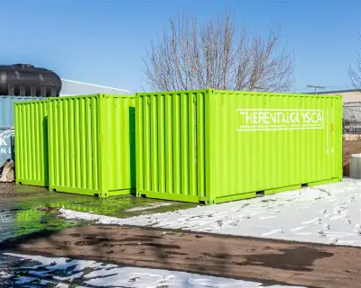 Please call us at 1-888-354-7358 to book your container rental 20 Foot Shipping Container Rentals In...