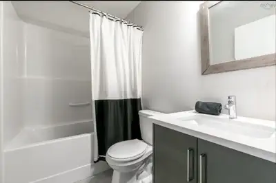 1 Bed 1 Bath, Ventilated, Semi furnished walkout basement