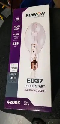 400W Fusion Lamp (New in box)