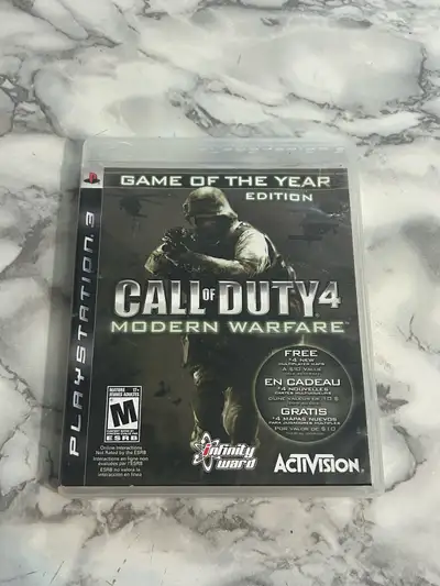 Call Of Duty 4 Modern Warfare Game of the Year (Sony Playstation, View more