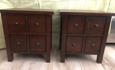 Pottery Barn Stitson nightstands/side tables, View more