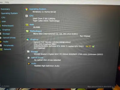 Used MSI Gaming laptop, View more