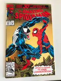 Amazing Spider-man #375 comic approx. 9.2 HOLOGRAFX cover $45
