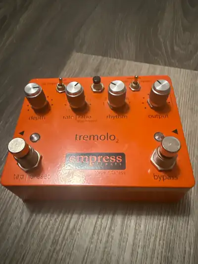 Empress Tremolo Guitar Pedal, View more