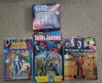 Star Wars Push Pins, Invisible Woman, HawkMan, Captain Kirk