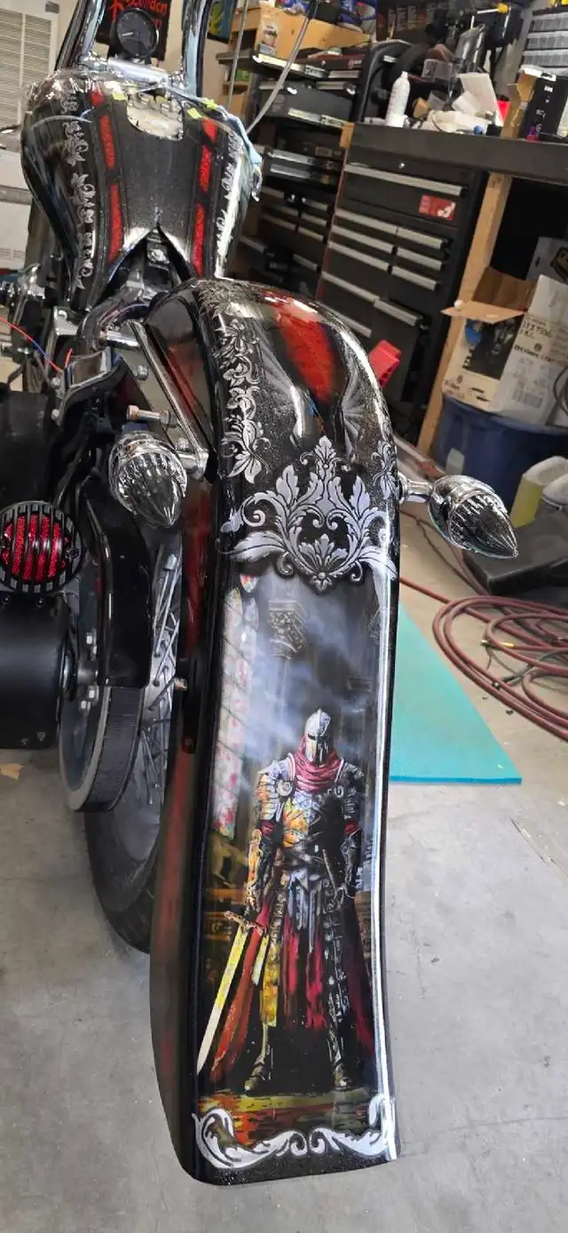 Custom Harley Softail in Street, Cruisers & Choppers in Edmonton - Image 7