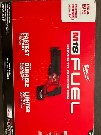 Milwaukee M18  2821-21F Fuel Sawzall Kit, View more