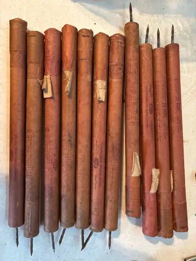 Vintage Highway Safety Flares ( 11 ), View more