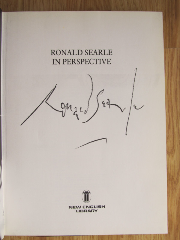 RONALD SEARLE IN PERSPECTIVE – 1984 in Other in City of Halifax - Image 3