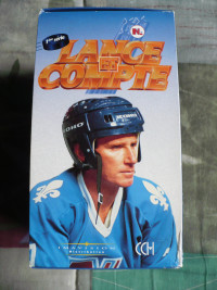 LANCE ET COMPTE SÉRIE 1  ( 5 CASSETTES VHS )